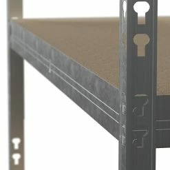 BAUHAUS Regalux Metall-Schwerlastregal L X B X H: 40 X 90 X 180 Cm, Traglast: 175 Kg/Boden, Anzahl Böden: 5 Stk., Stecken, Silber 11 BAUHAUS Regalux Metall-Schwerlastregal L X B X H: 40 X 90 X 180 Cm, Traglast: 175 Kg/Boden, Anzahl Böden: 5 Stk., Stecken, Silber -Werkstatteinrichtung store 12 747