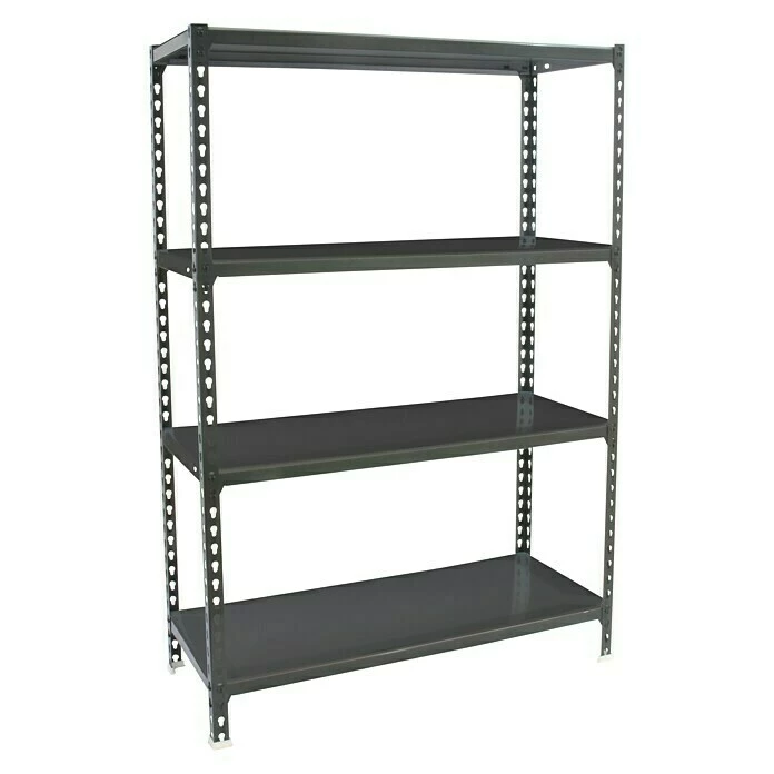 BAUHAUS Simonrack Simonclick Metallregal Mini L X B X H: 30 X 80 X 150 Cm, Traglast: 180 Kg/Boden, Anzahl Böden: 4 Stk., Stecken, Anthrazit 1 BAUHAUS Simonrack Simonclick Metallregal Mini L X B X H: 30 X 80 X 150 Cm, Traglast: 180 Kg/Boden, Anzahl Böden: 4 Stk., Stecken, Anthrazit