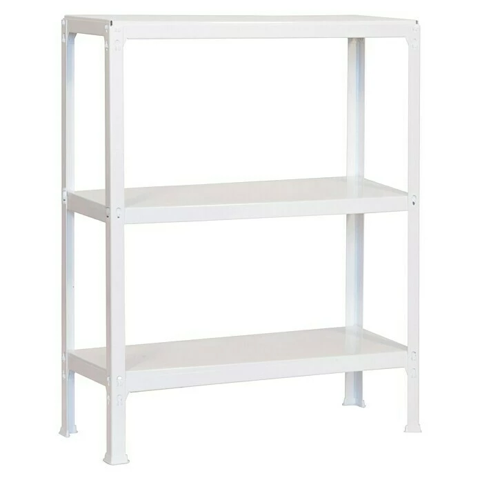BAUHAUS Simonrack Homeclick Metallregal Mini L X B X H: 30 X 80 X 90 Cm, Traglast: 150 Kg/Boden, Anzahl Böden: 3 Stk., Weiß 1 BAUHAUS Simonrack Homeclick Metallregal Mini L X B X H: 30 X 80 X 90 Cm, Traglast: 150 Kg/Boden, Anzahl Böden: 3 Stk., Weiß