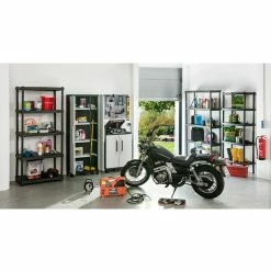 BAUHAUS Regalux Kunststoffregal XL 60 X 90 X 187 Cm, Traglast: 90 Kg/Boden -Werkstatteinrichtung store 12 803