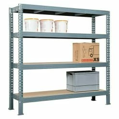 BAUHAUS Metall-Schwerlastregal Super Heavy 60 X 200 X 200 Cm, Traglast: 1.000, Stecken -Werkstatteinrichtung store 12 865