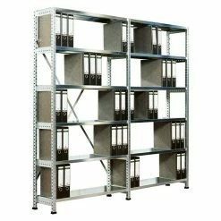 BAUHAUS Scholz Aktenregal Grundelement Länge: 850 Mm, Breite: 300 Mm, Höhe: 1.920 Mm, Traglast: 100 Kg/Boden, Anzahl Böden: 6 Stk. 8 BAUHAUS Scholz Aktenregal Grundelement Länge: 850 Mm, Breite: 300 Mm, Höhe: 1.920 Mm, Traglast: 100 Kg/Boden, Anzahl Böden: 6 Stk. -Werkstatteinrichtung store 12 877