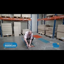 BAUHAUS Simonrack Maderclick Metallregal Super Plus L X B X H: 40 X 110 X 200 Cm, Traglast: 150 Kg/Boden, Anzahl Böden: 5, Stecken, Blau/Orange -Werkstatteinrichtung store 12 99